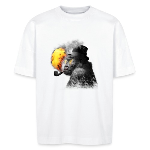 Rauchender Affe - Stanley/Stella Unisex Oversize Bio-T-Shirt BLASTER