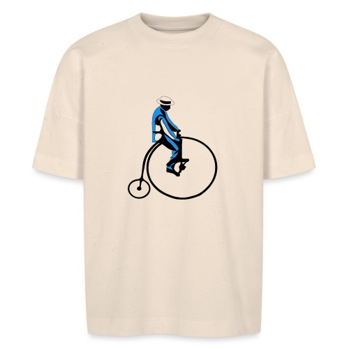 retro rower - Ekologiczna koszulka oversize typu unisex BLASTER Stanley/Stella
