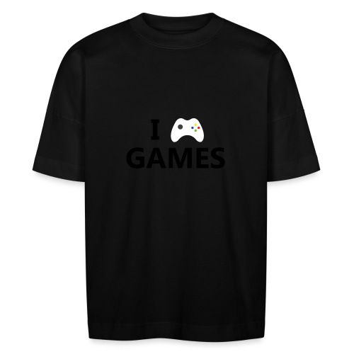 I Love Games - Stanley/Stella Camiseta ecológica oversize unisex BLASTER