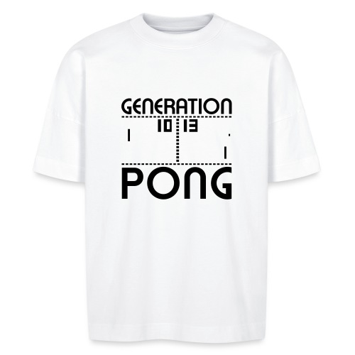 Generation PONG - Stanley/Stella Unisex Oversize Bio-T-Shirt BLASTER