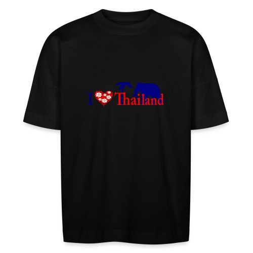 I love Thailand - Stanley/Stella BLASTER unisex oversize organic T-shirt