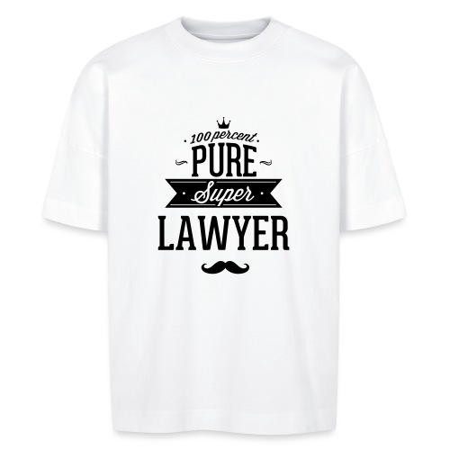 100 Prozent super Anwalt - Stanley/Stella Unisex Oversize Bio-T-Shirt BLASTER