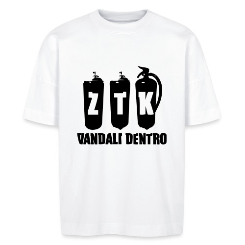 ZTK Vandali Dentro Morphing 1 - Stanley/Stella BLASTER unisex oversize organic T-shirt