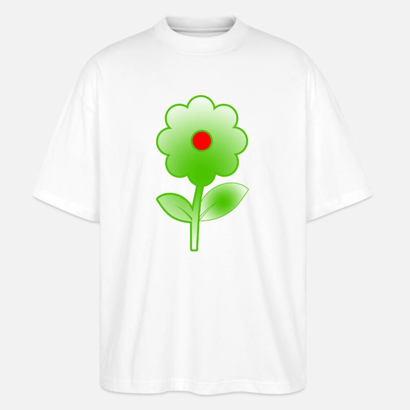 Fleur - T-shirt bio Blaster 2.0 coupe oversize Stanley/Stella Unisexe - blanc