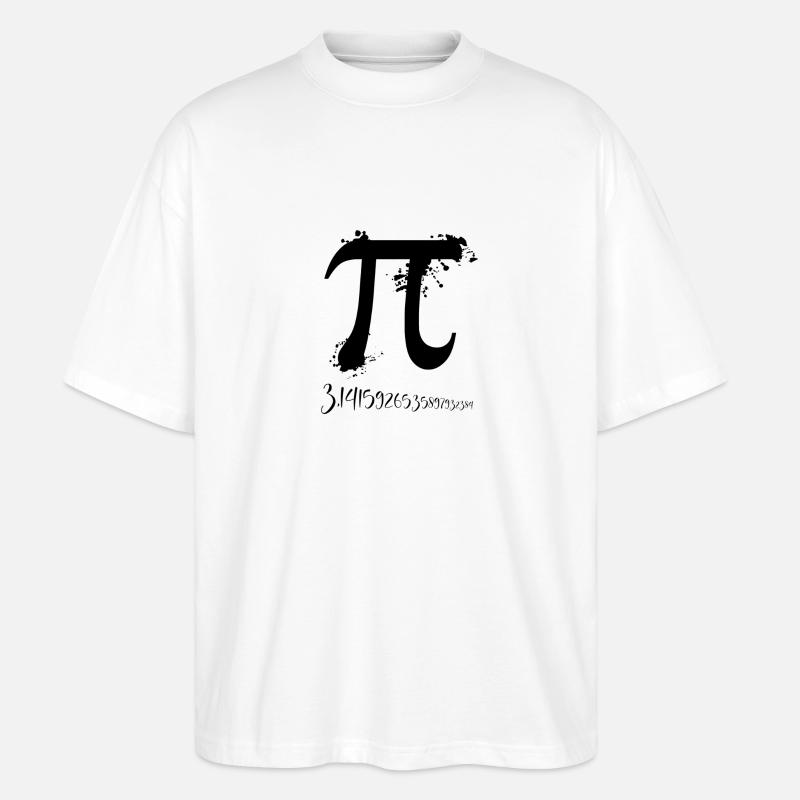 PI-Nummer - Stanley/Stella Oversized Unisex Bio T-Shirt Blaster 2.0 - Weiß