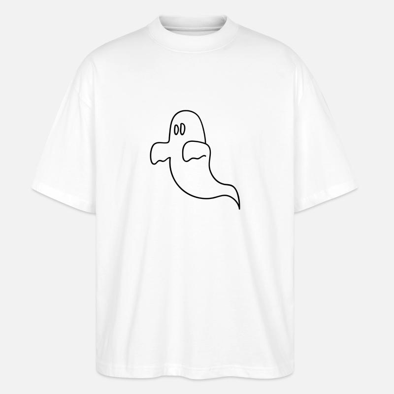 Geist - Stanley/Stella Oversized Unisex Bio T-Shirt Blaster 2.0 - Weiß
