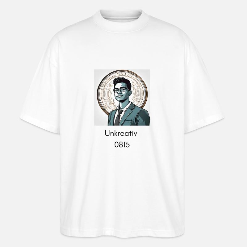 Manque de créativité 2 - T-shirt bio Blaster 2.0 coupe oversize Stanley/Stella Unisexe - blanc