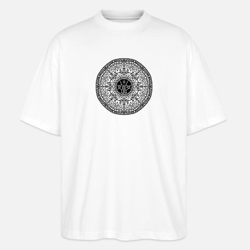 Higher self vs lower self - Stanley/Stella Oversized Unisex Bio T-Shirt Blaster 2.0 - Weiß