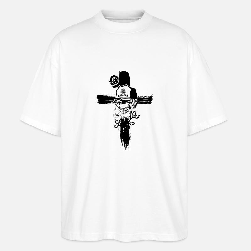 Sinaloa - Stanley/Stella Oversized Unisex Bio T-Shirt Blaster 2.0 - Weiß