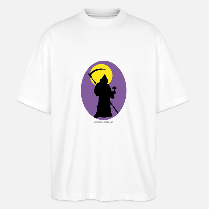 Sensenmann - Stanley/Stella Oversized Unisex Bio T-Shirt Blaster 2.0 - Weiß