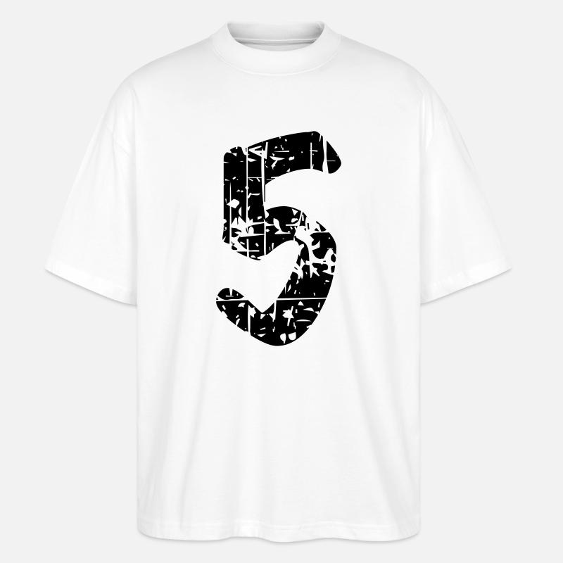 5 - Stanley/Stella Oversized Unisex Bio T-Shirt Blaster 2.0 - Weiß