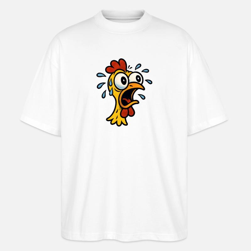 Trying to Hendl this Spruch - Stanley/Stella Oversized Unisex Bio T-Shirt Blaster 2.0 - Weiß
