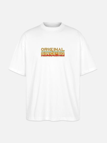 Original since 1950 Limited Edition - Stanley/Stella Oversized Unisex Organic T-shirt Blaster 2.0 - white