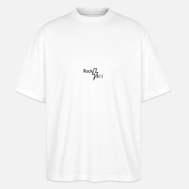 Rock it All - Stanley/Stella Oversized Unisex Bio T-Shirt Blaster 2.0 - Weiß