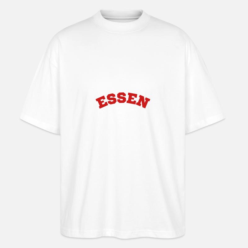 Essen - Stanley/Stella Oversized Unisex Bio T-Shirt Blaster 2.0 - Weiß
