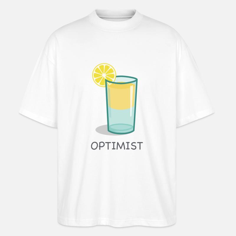 Optimist - Stanley/Stella Oversized Unisex Bio T-Shirt Blaster 2.0 - Weiß