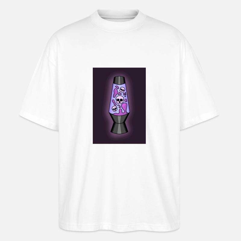 Lavalampe - Stanley/Stella Oversized Unisex Bio T-Shirt Blaster 2.0 - Weiß