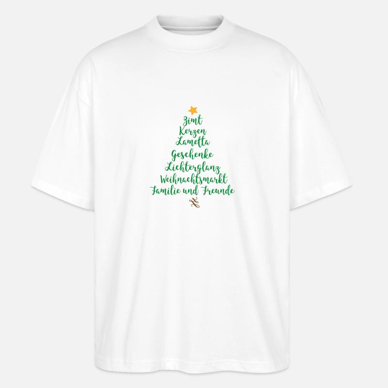 Christmas - Stanley/Stella Oversized Unisex Organic T-shirt Blaster 2.0 - white