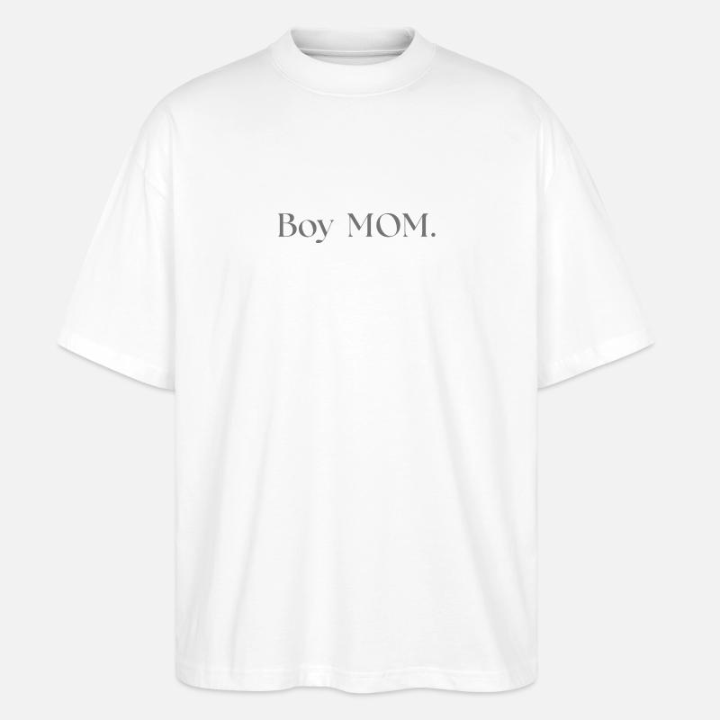 Maman garçon - T-shirt bio Blaster 2.0 coupe oversize Stanley/Stella Unisexe - blanc