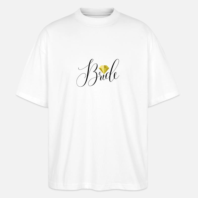 BRAUT - Stanley/Stella Oversized Unisex Bio T-Shirt Blaster 2.0 - Weiß