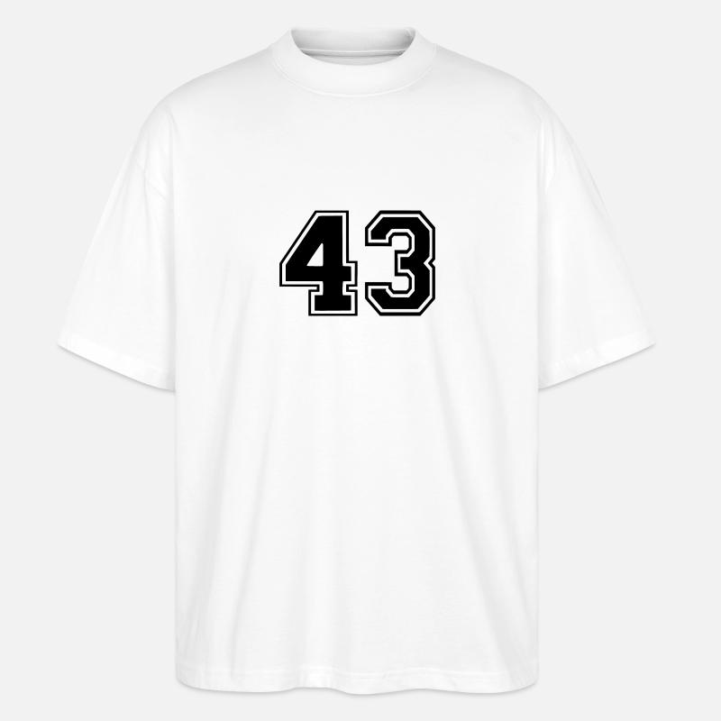 43 - Stanley/Stella Oversized Unisex Bio T-Shirt Blaster 2.0 - Weiß