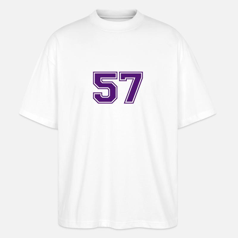 57 - Stanley/Stella Oversized Unisex Bio T-Shirt Blaster 2.0 - Weiß