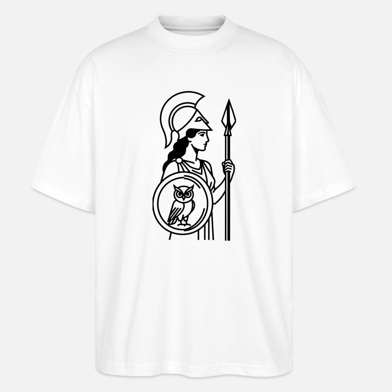 Athene - Stanley/Stella Oversized Unisex Bio T-Shirt Blaster 2.0 - Weiß