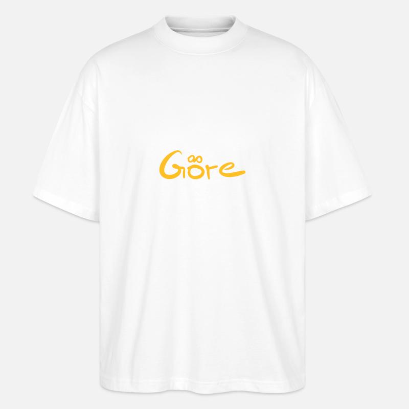Göre - Stanley/Stella Oversized Unisex Bio T-Shirt Blaster 2.0 - Weiß