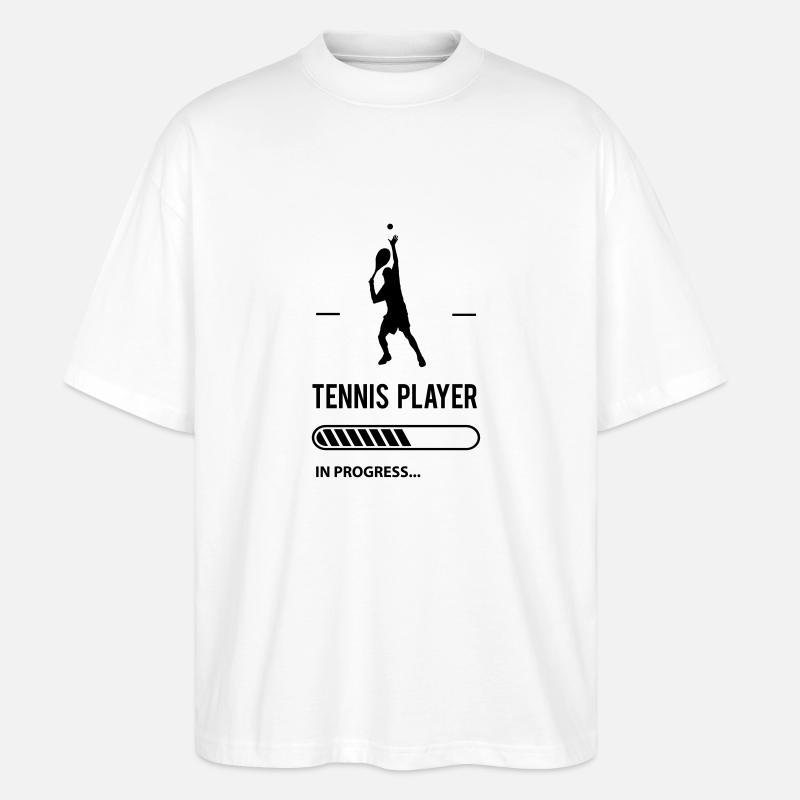 Tennis Player in Progress - T-shirt bio Blaster 2.0 coupe oversize Stanley/Stella Unisexe - blanc