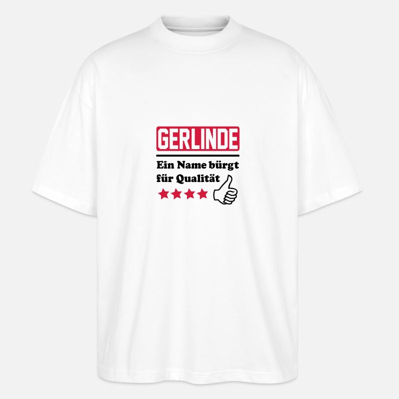 gerlinde - T-shirt bio Blaster 2.0 coupe oversize Stanley/Stella Unisexe - blanc