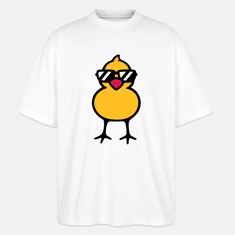 cool chick (rd) - T-shirt bio Blaster 2.0 coupe oversize Stanley/Stella Unisexe - blanc