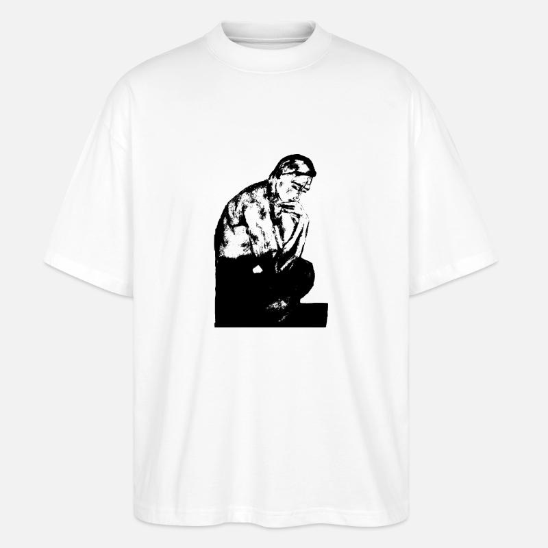 RODIN - Stanley/Stella Oversized Unisex Bio T-Shirt Blaster 2.0 - Weiß