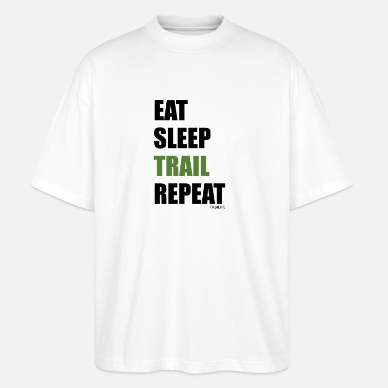 ESSENSCHLAF - Stanley/Stella Oversized Unisex Bio T-Shirt Blaster 2.0 - Weiß
