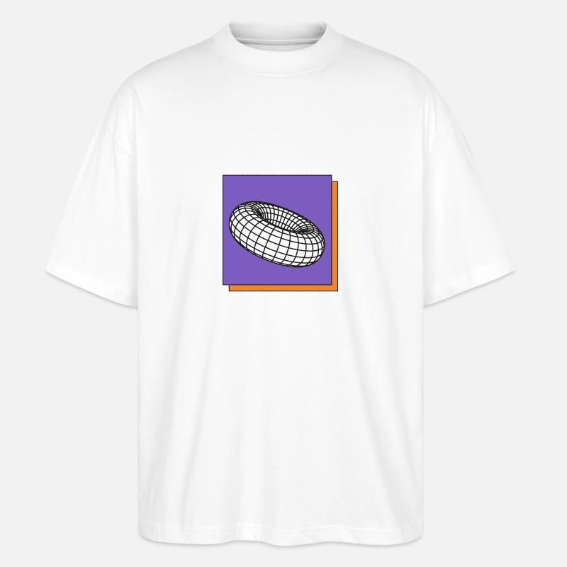 Trend Grafik Design - Stanley/Stella Oversized Unisex Bio T-Shirt Blaster 2.0 - Weiß