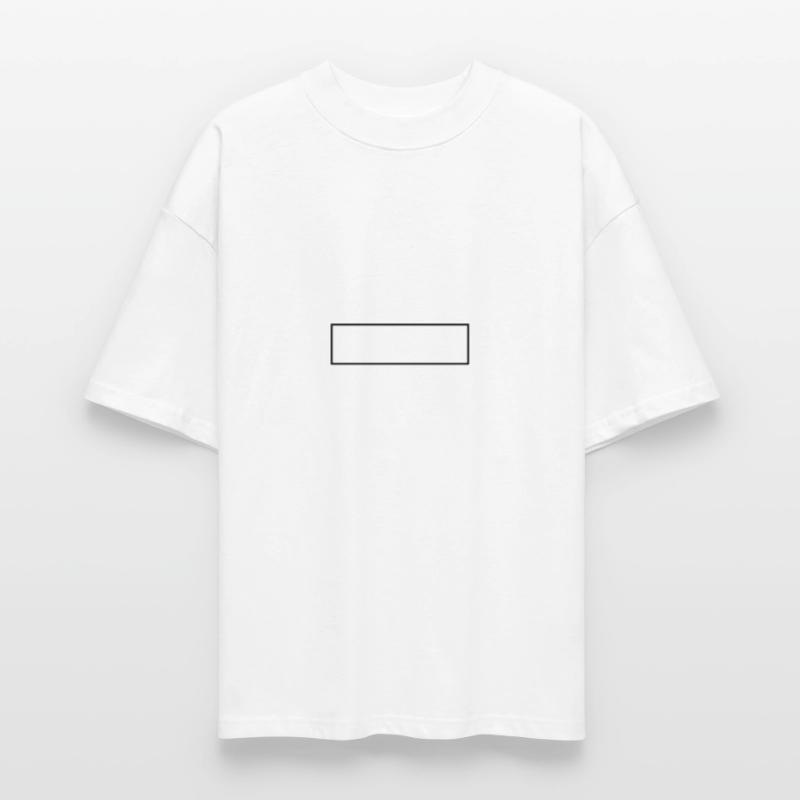 Frame frame / / rectangle / / square / / Text Stanley/Stella Oversized Unisex Organic T-shirt Blaster 2.0