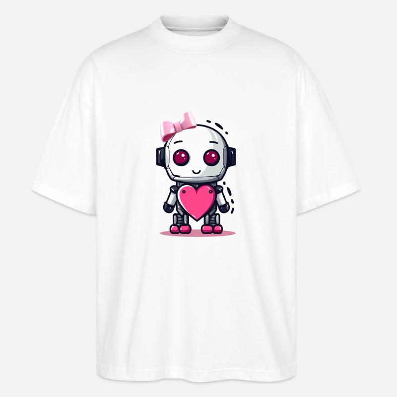 NPC streamer - Stanley/Stella Oversized Unisex Bio T-Shirt Blaster 2.0 - Weiß