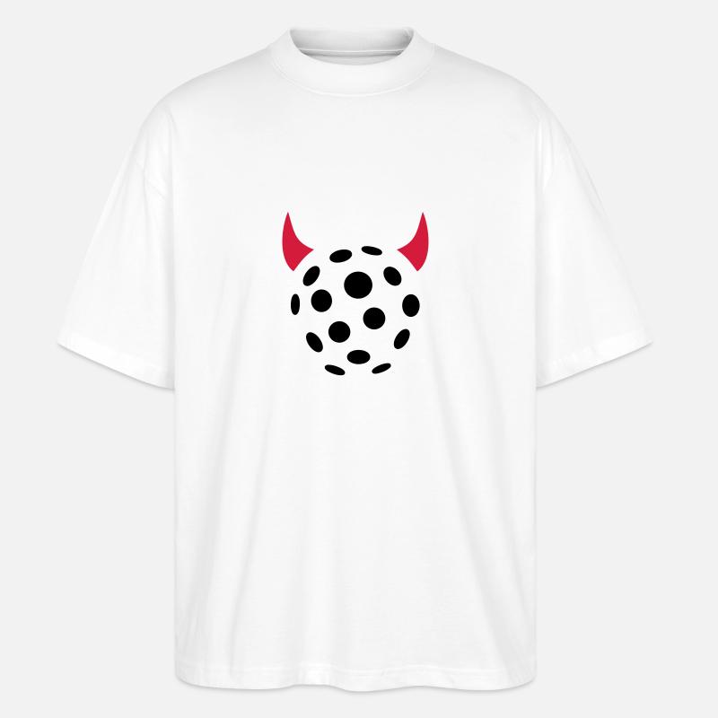 Floorball - Stanley/Stella Oversized Unisex Bio T-Shirt Blaster 2.0 - Weiß