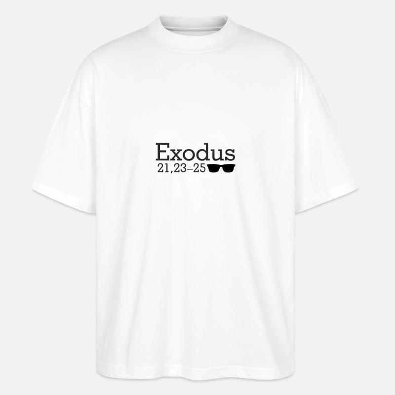 Exodus - Stanley/Stella Oversized Unisex Bio T-Shirt Blaster 2.0 - Weiß