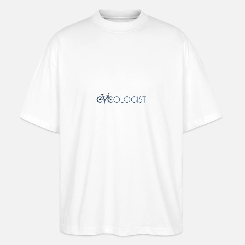 Cycologist - Stanley/Stella Oversized Unisex Bio T-Shirt Blaster 2.0 - Weiß