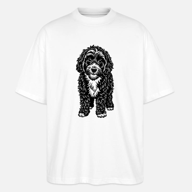 Cockapoo - T-shirt bio Blaster 2.0 coupe oversize Stanley/Stella Unisexe - blanc