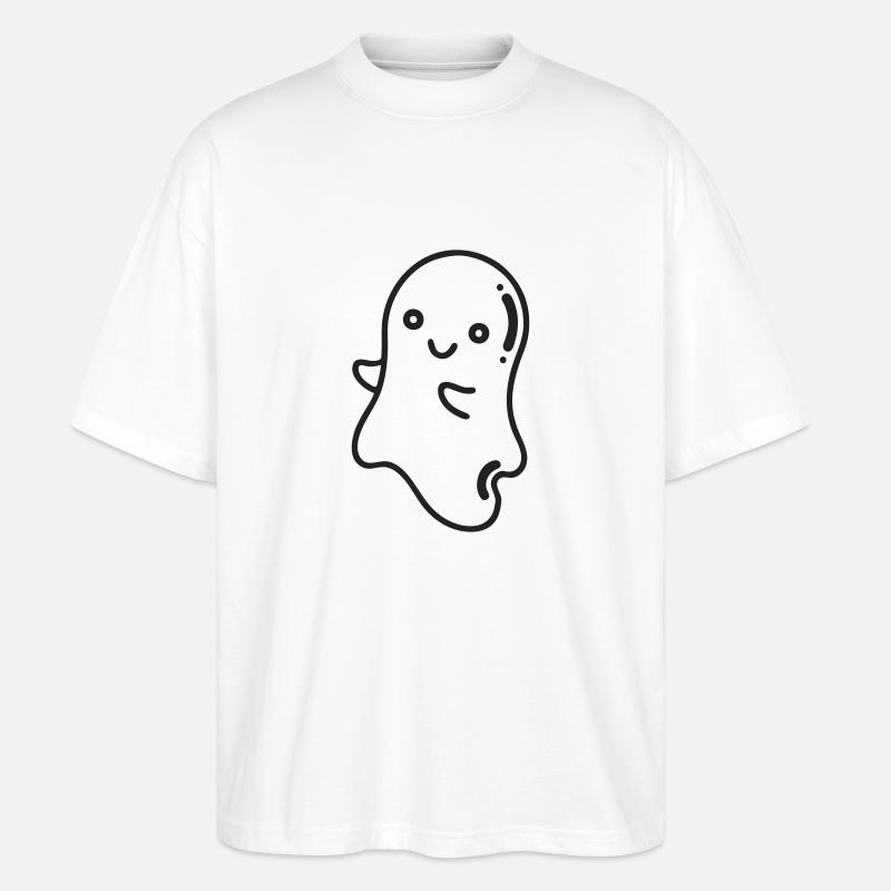 Kuschel mit mir - Stanley/Stella Oversized Unisex Bio T-Shirt Blaster 2.0 - Weiß