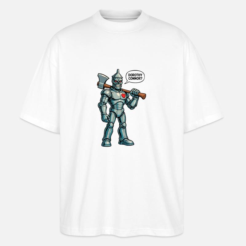 Dorothy Connor? - Stanley/Stella Oversized Unisex Bio T-Shirt Blaster 2.0 - Weiß