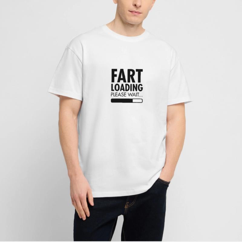 Fart Loading - Please Wait Stanley/Stella Oversized Unisex Organic T-shirt Blaster 2.0