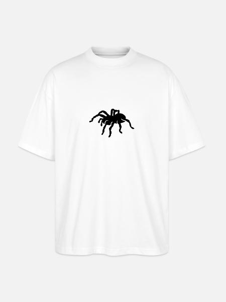 Spider - Stanley/Stella Oversized Unisex Organic T-shirt Blaster 2.0 - white