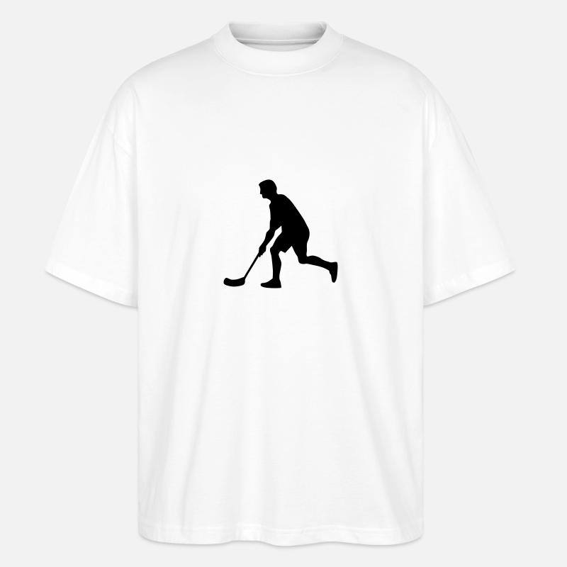 Floorball - T-shirt bio Blaster 2.0 coupe oversize Stanley/Stella Unisexe - blanc