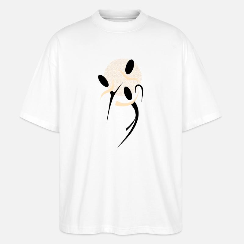 Tanz der Schatten - Stanley/Stella Oversized Unisex Bio T-Shirt Blaster 2.0 - Weiß
