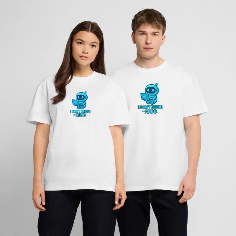 AI Debug: AI takes over debugging Stanley/Stella Oversized Unisex Organic T-shirt Blaster 2.0
