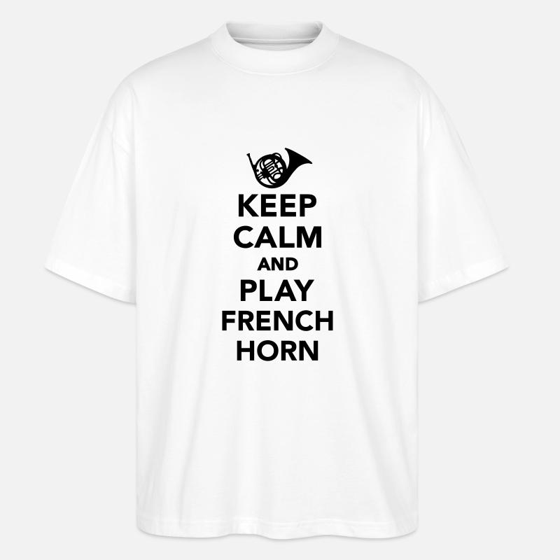 Waldhorn - Stanley/Stella Oversized Unisex Bio T-Shirt Blaster 2.0 - Weiß