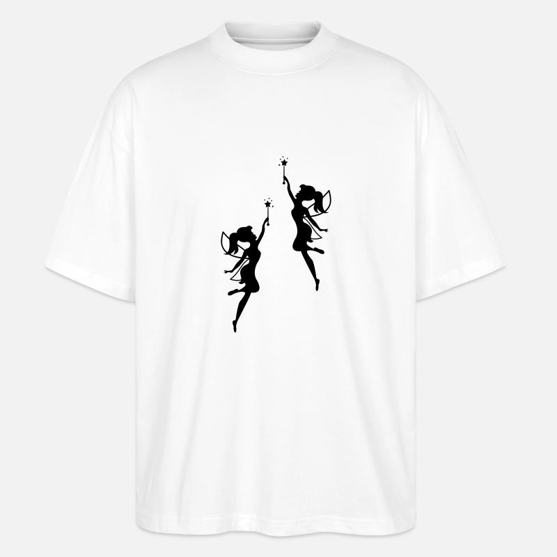 feen_01 - T-shirt bio Blaster 2.0 coupe oversize Stanley/Stella Unisexe - blanc