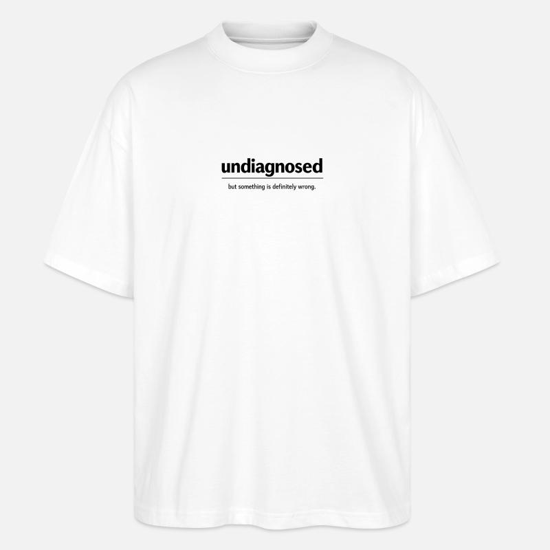 ✨️ non diagnostiqué ✨️ - T-shirt bio Blaster 2.0 coupe oversize Stanley/Stella Unisexe - blanc